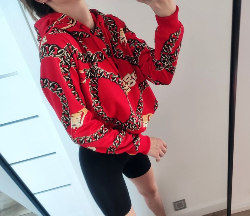 Bluza krótka z kapturem Nike just do it