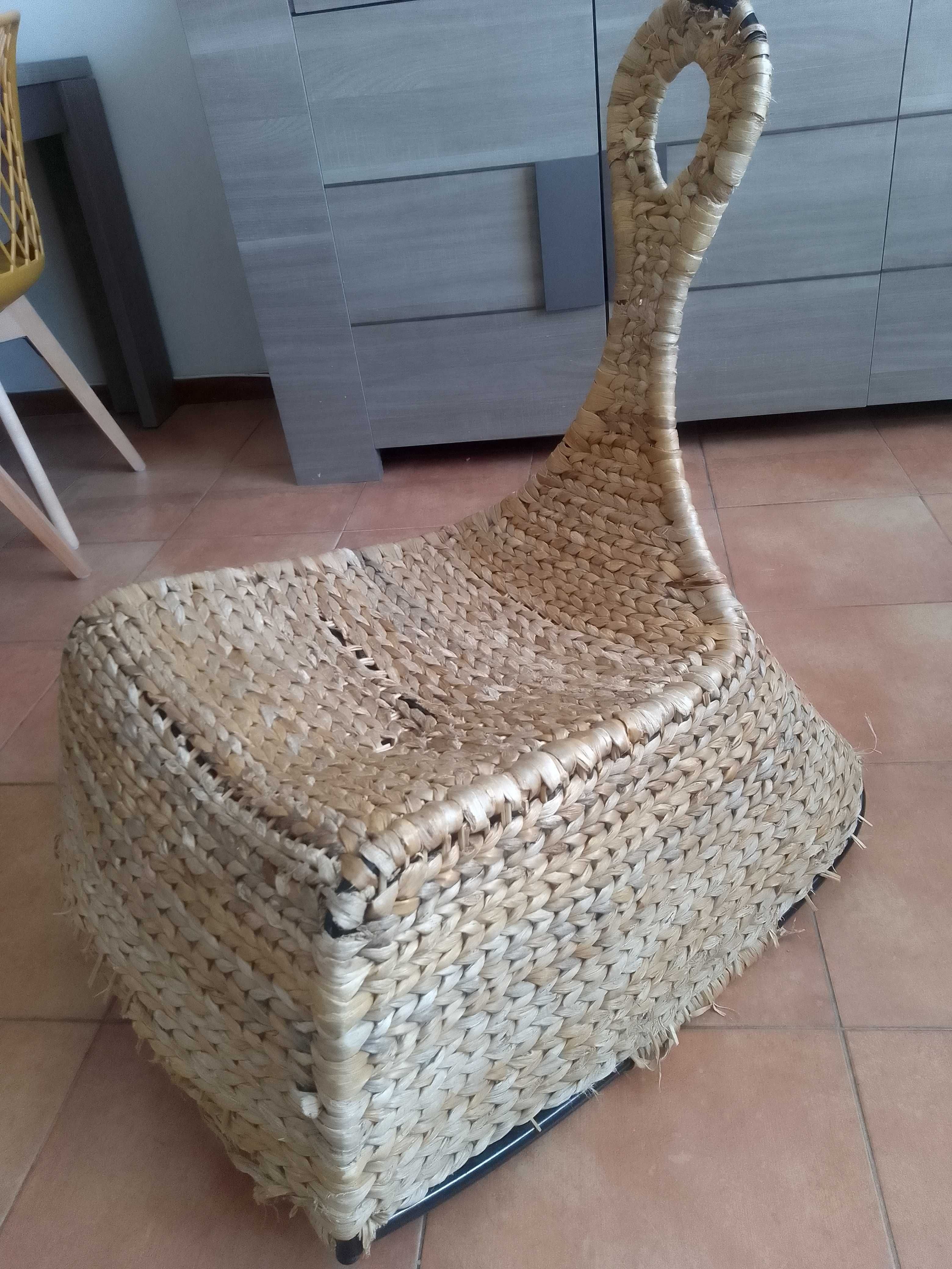 Cadeira de palha (baloiço)