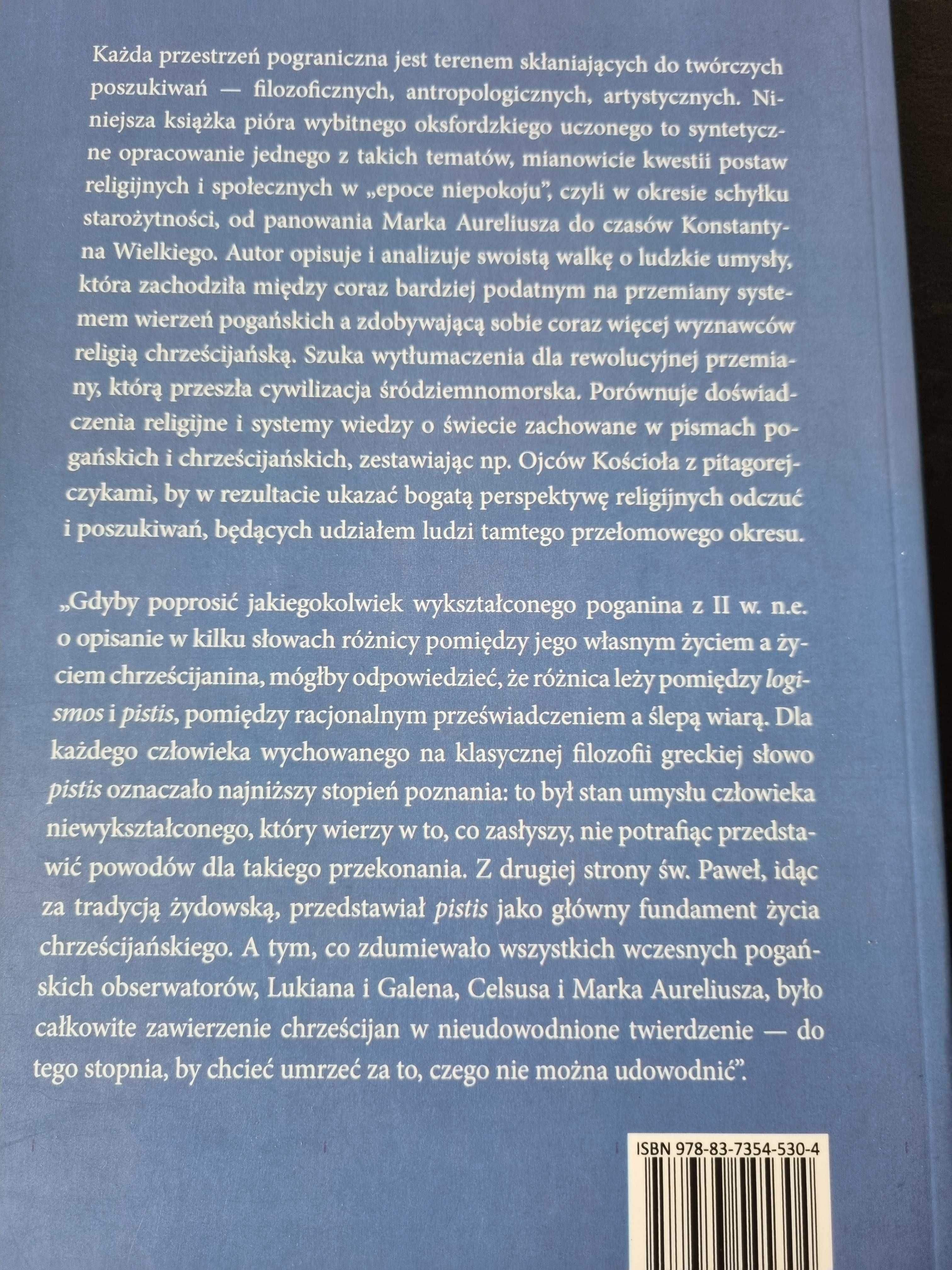 "Pogaństwo i chrześcijaństwo w epoce niepokoju"