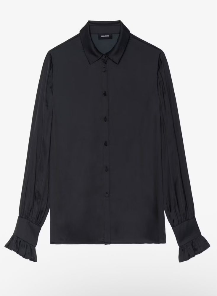 Рубашка черная Zadig & Voltaire
