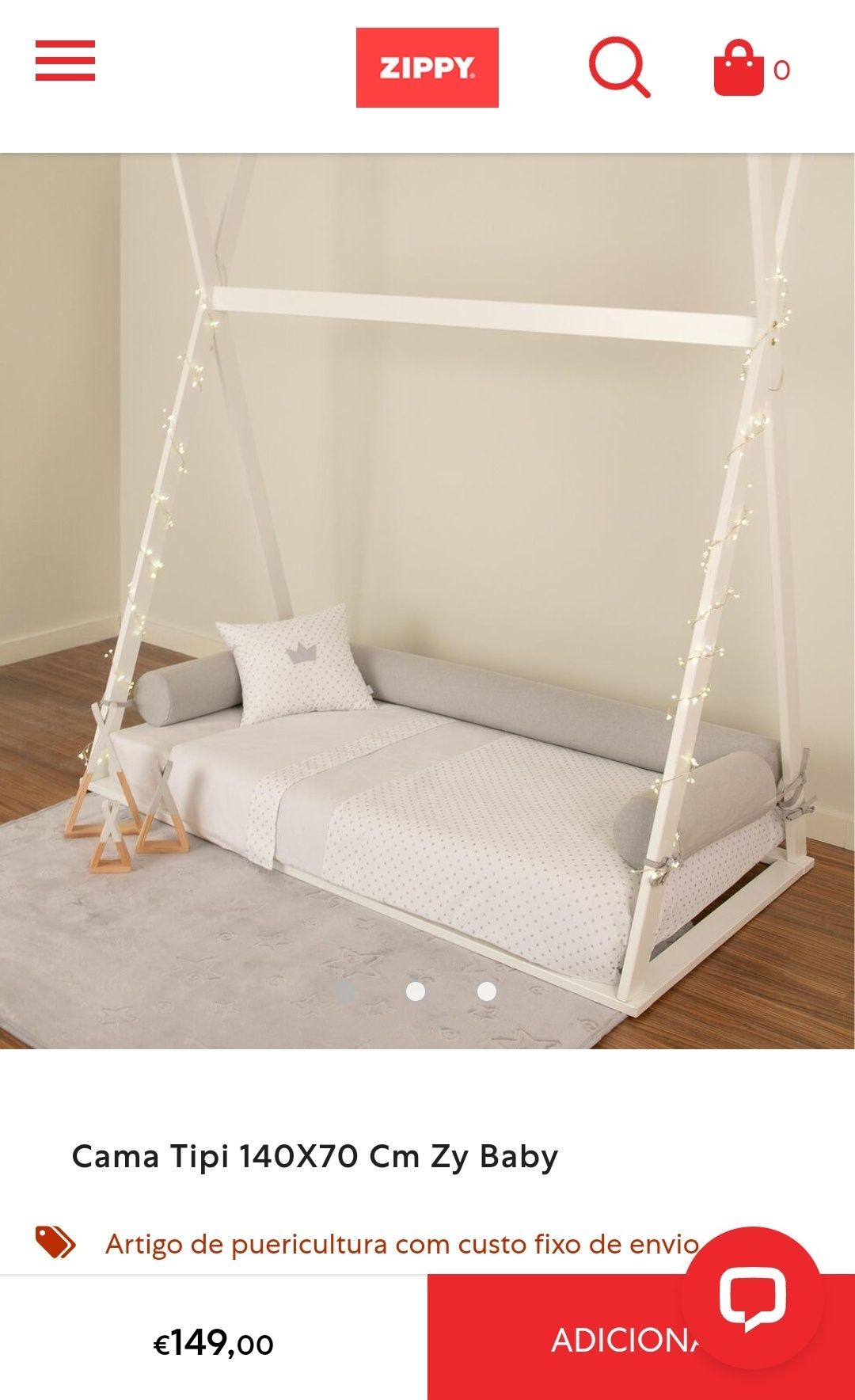Cama tipi 140x70