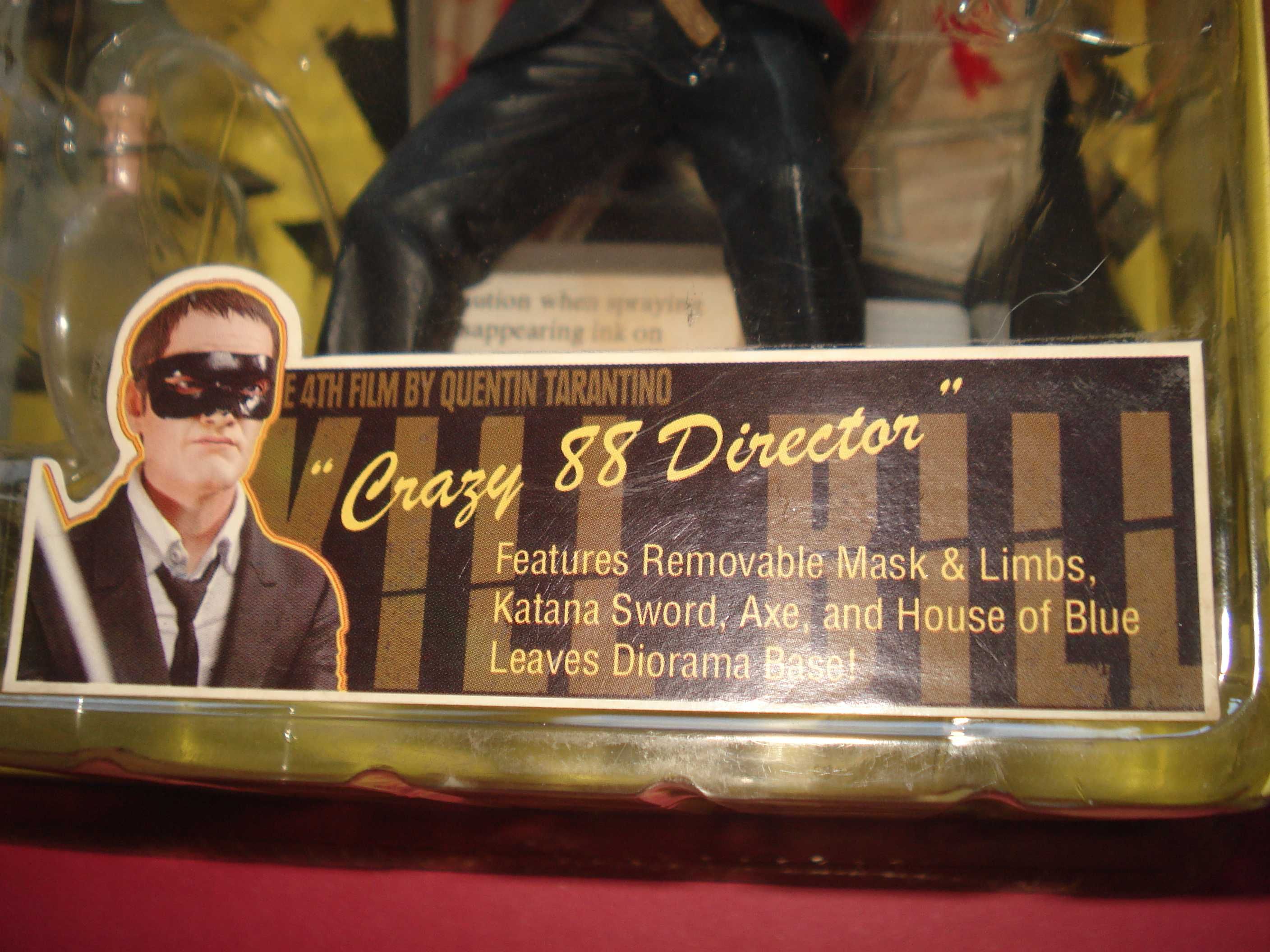 Antiga Figura Original Quentin Tarantino Kill Bill: Crazy 88 Director