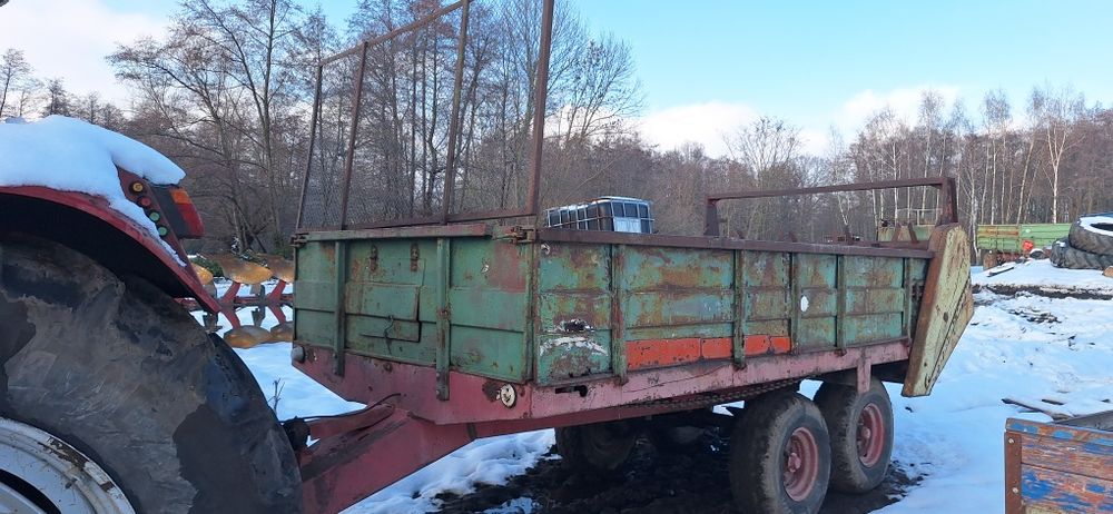 Rozrzutnik tandem 6 ton unia