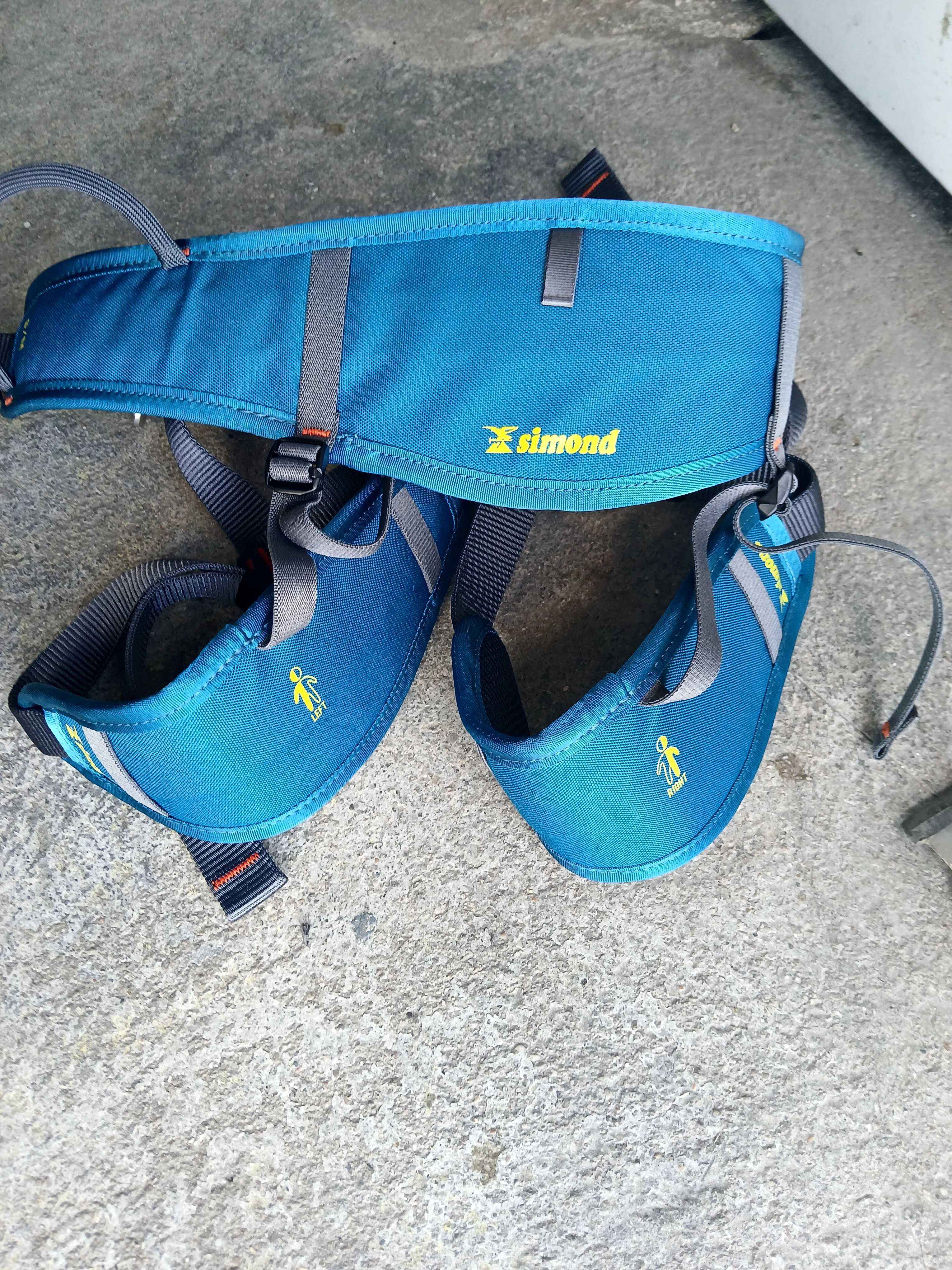 Vendo arnês de escalada, nunca usado