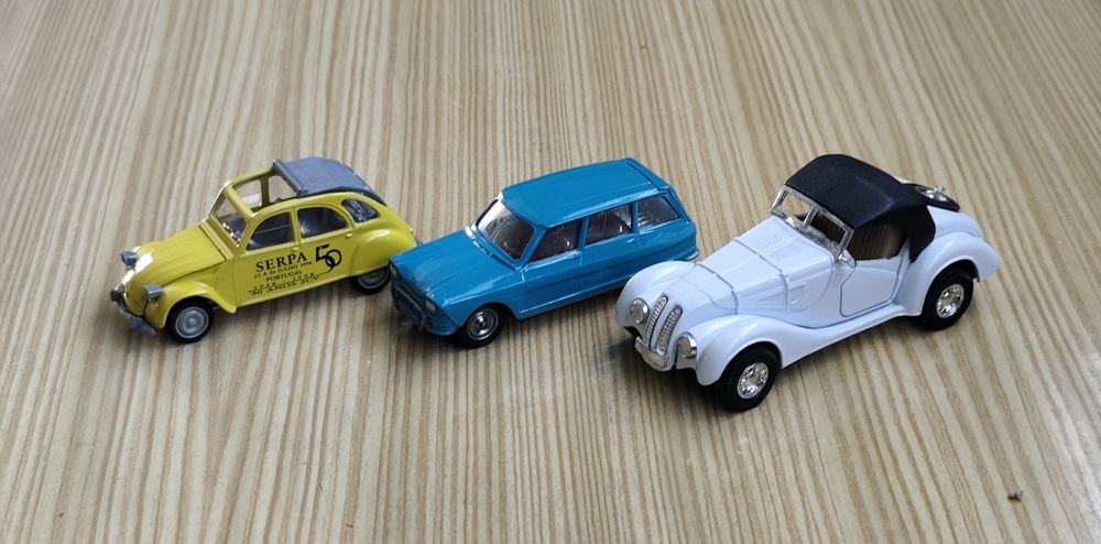 Conjunto 3 Miniaturas Citröen Colecção