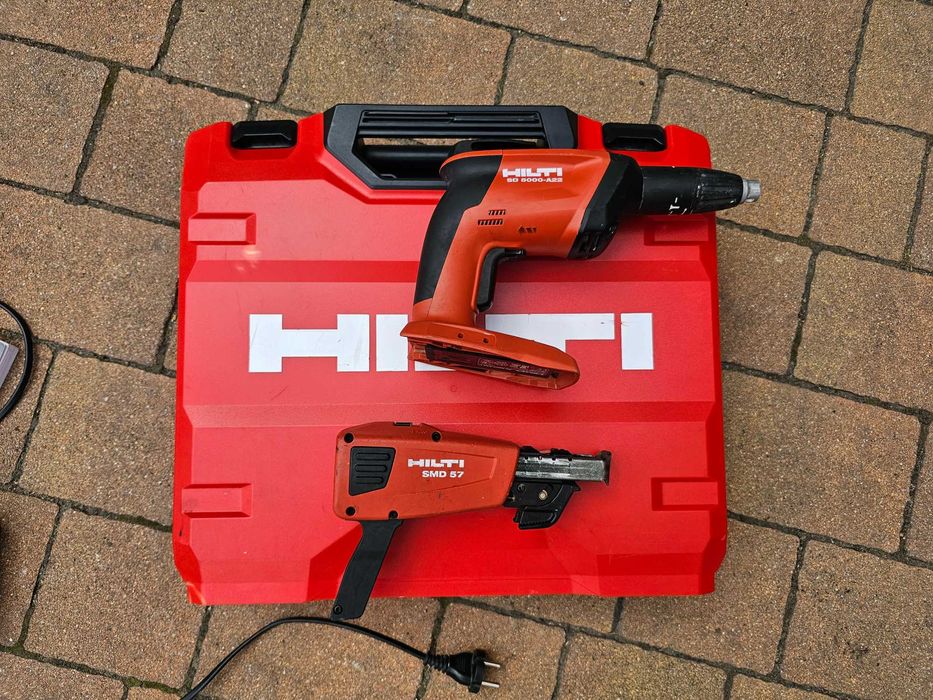 HILTI SD 5000-A22 2xAku ładowarka walizka magazynek zestaw