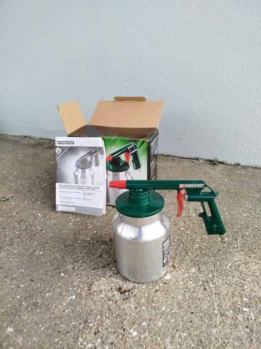 Pistola de jato de areia a ar comprimido PARKSIDE