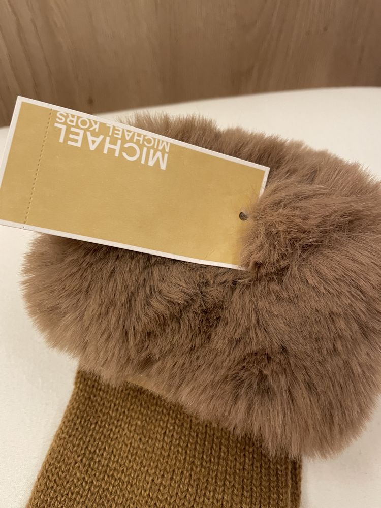 Michael Kors luvas de malha com punho em pelucia novas seladas e etiquetadas