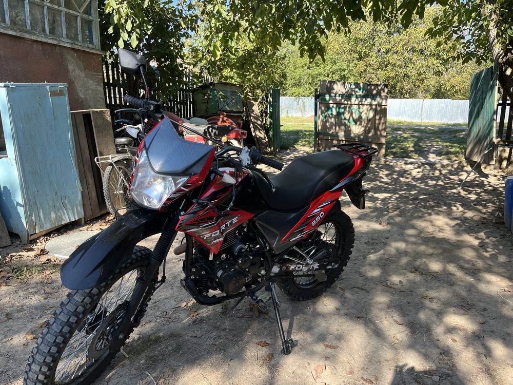 Мотоцикл форте крос 250 куб