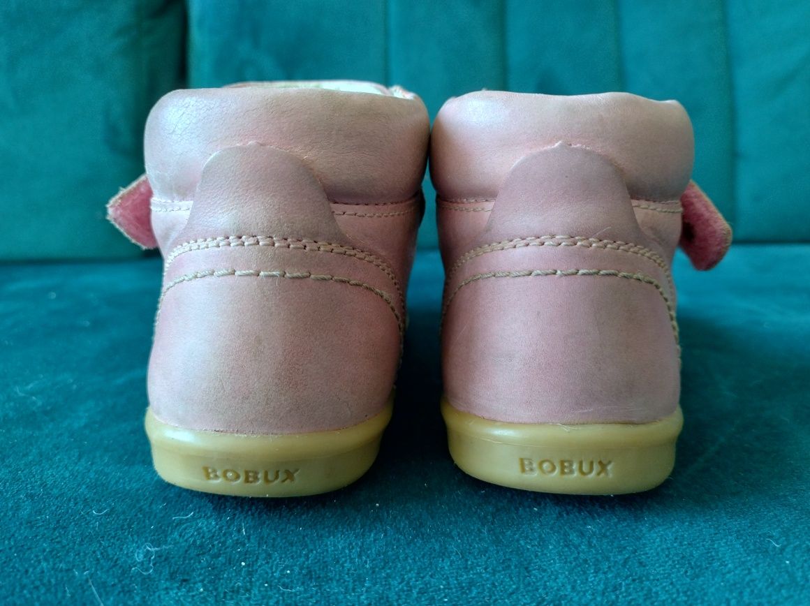 Różowe buty Bobux Timber Boot Vintage Rose rozm. 25