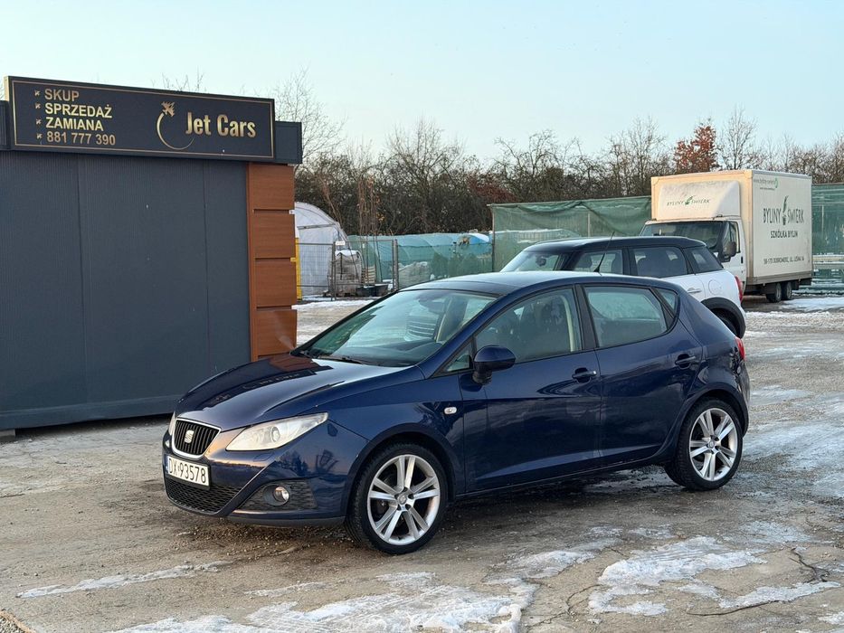 Seat Ibiza 1.6 Benzyna/2008r/Klima/Xenon/Szyberdach/PDC/Alu/Zamiana