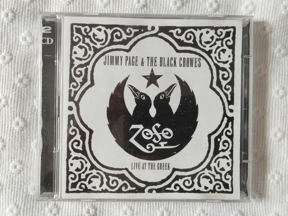 Jimmy Page & The Black Crowes – Live At The Greek - Duplo CD