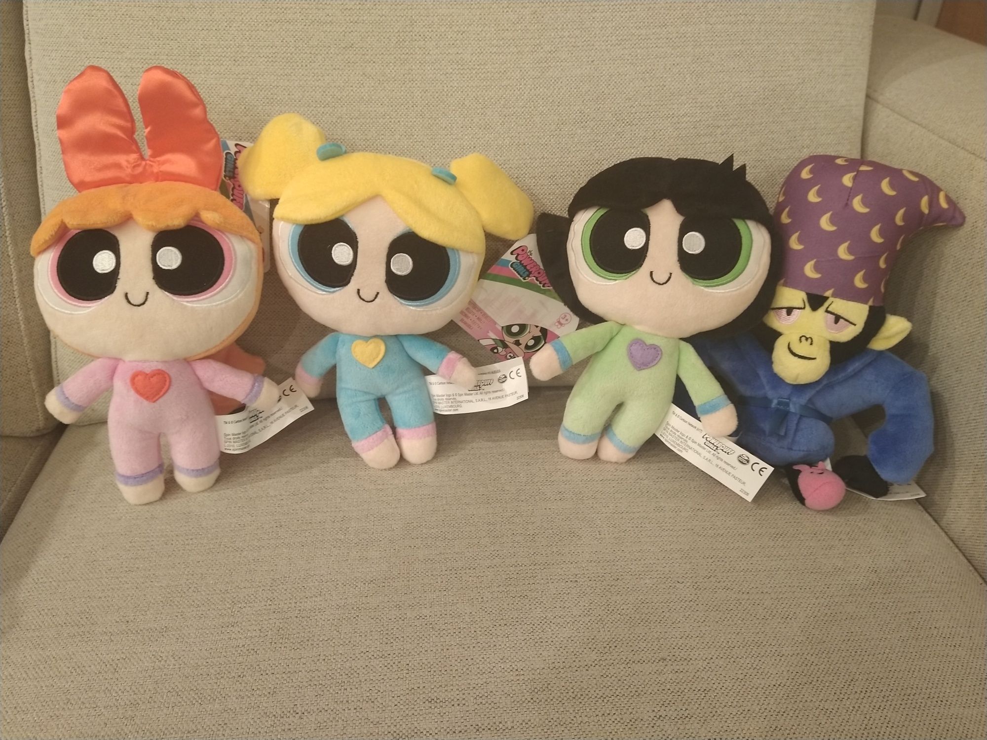 Conjunto de peluches Powerpuff Girls