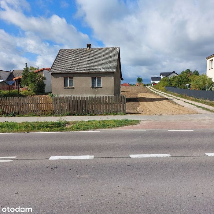 Dom wolnostojący 2km od B-stoku przy drodze powiatowej, PEŁNE MEDIA