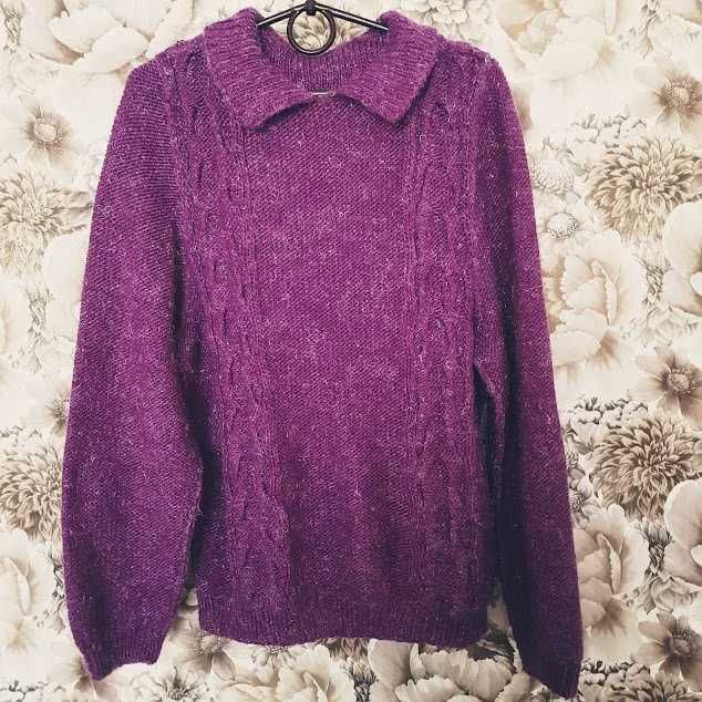 Светр теплий ручна  робота   46-48