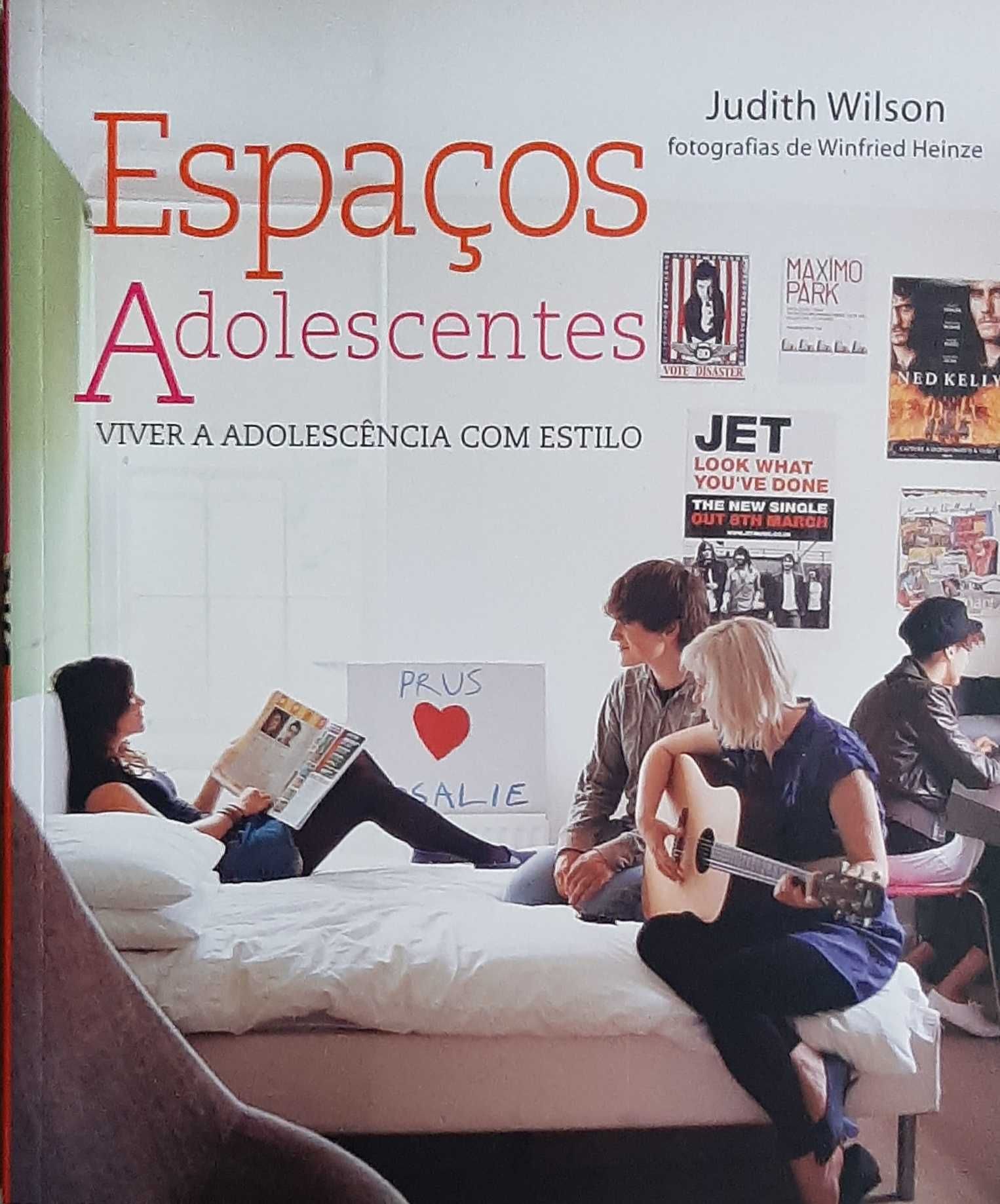 Livro de decoração - Espaços  Adolescentes - como novo