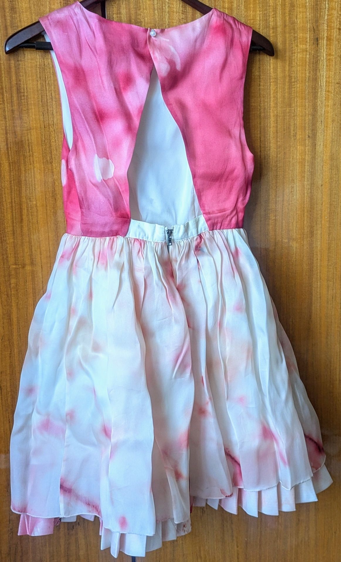 NOWA! Ekskluzywna 100% jedwab sukienka imprezowa Alice + Olivia. r.S!!