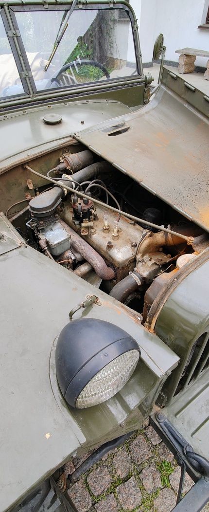 Газ 67 после реставраци,мотор оригинал 3,28л