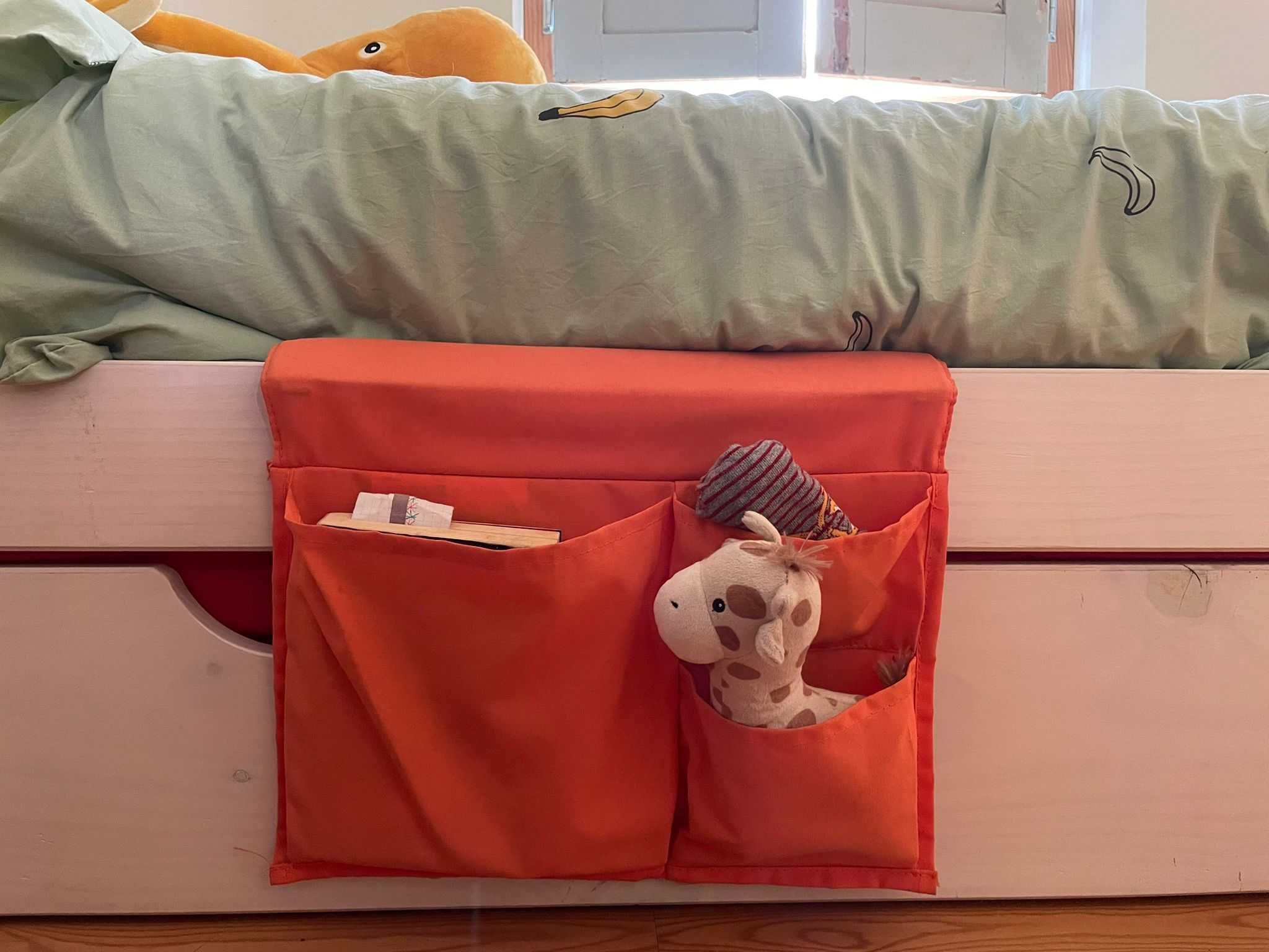 Bed pocket, cor-de-laranja do IKEA