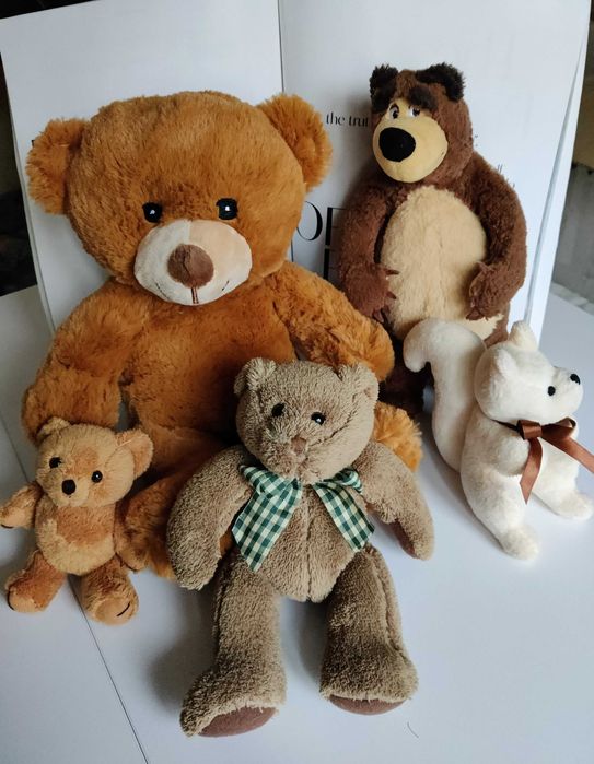 Лот мягких игрушек