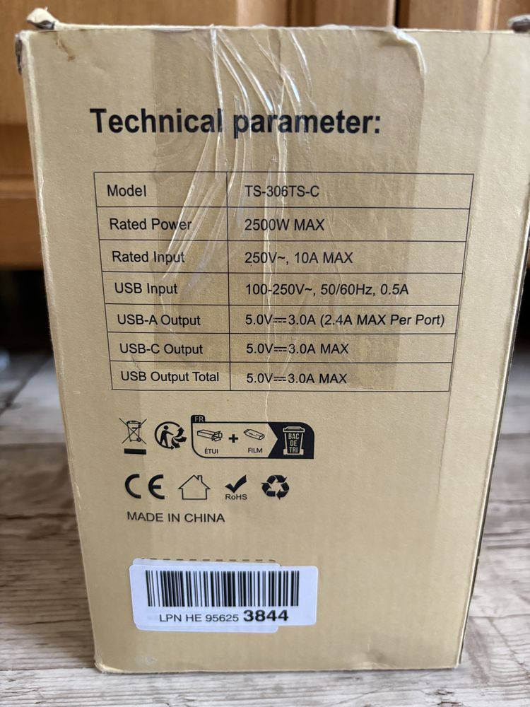 Listwa zasilająca Tessan