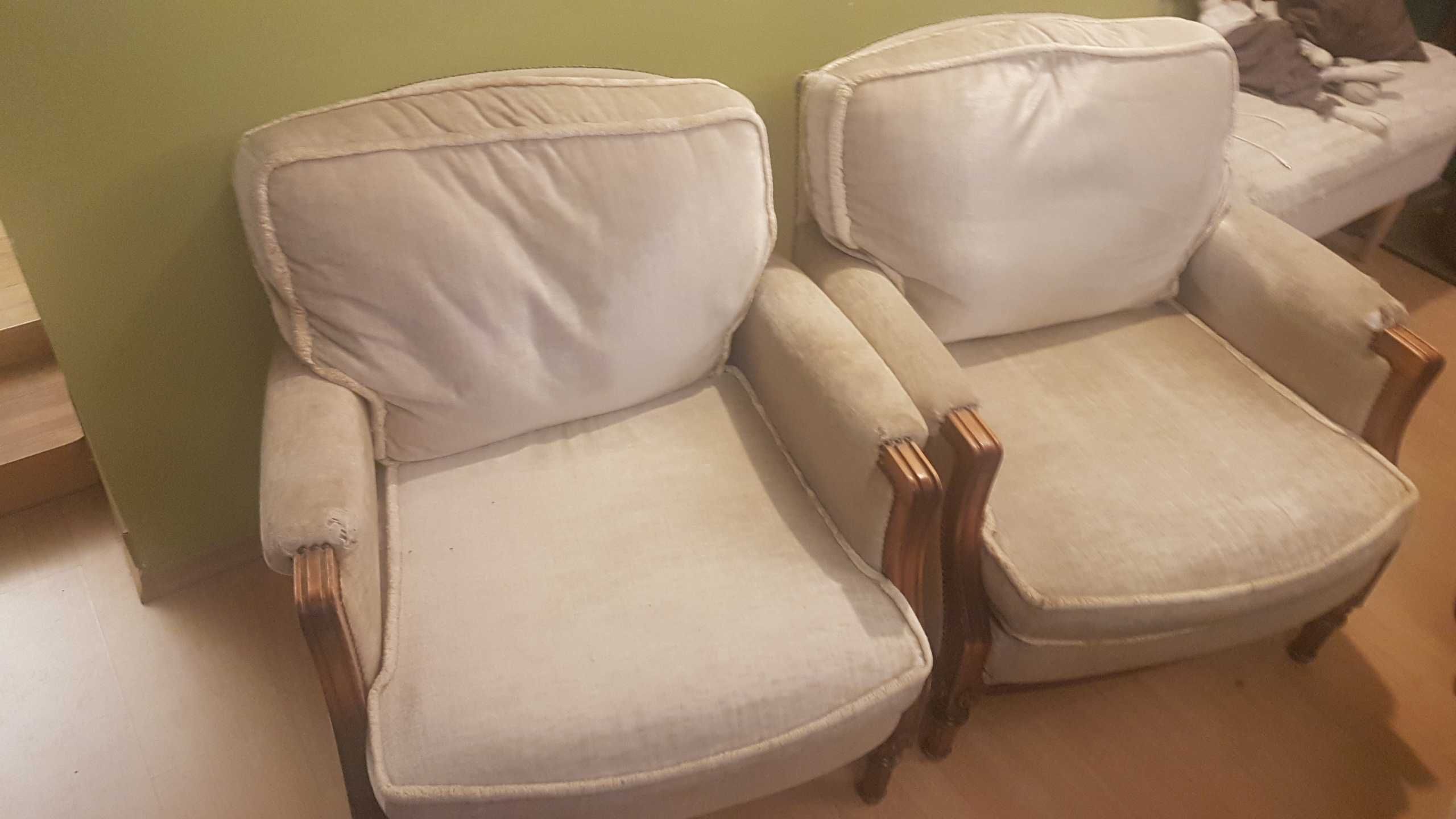 zestaw wypoczynkowy ,sofa ,kanapa plus 2 fotele retro styl