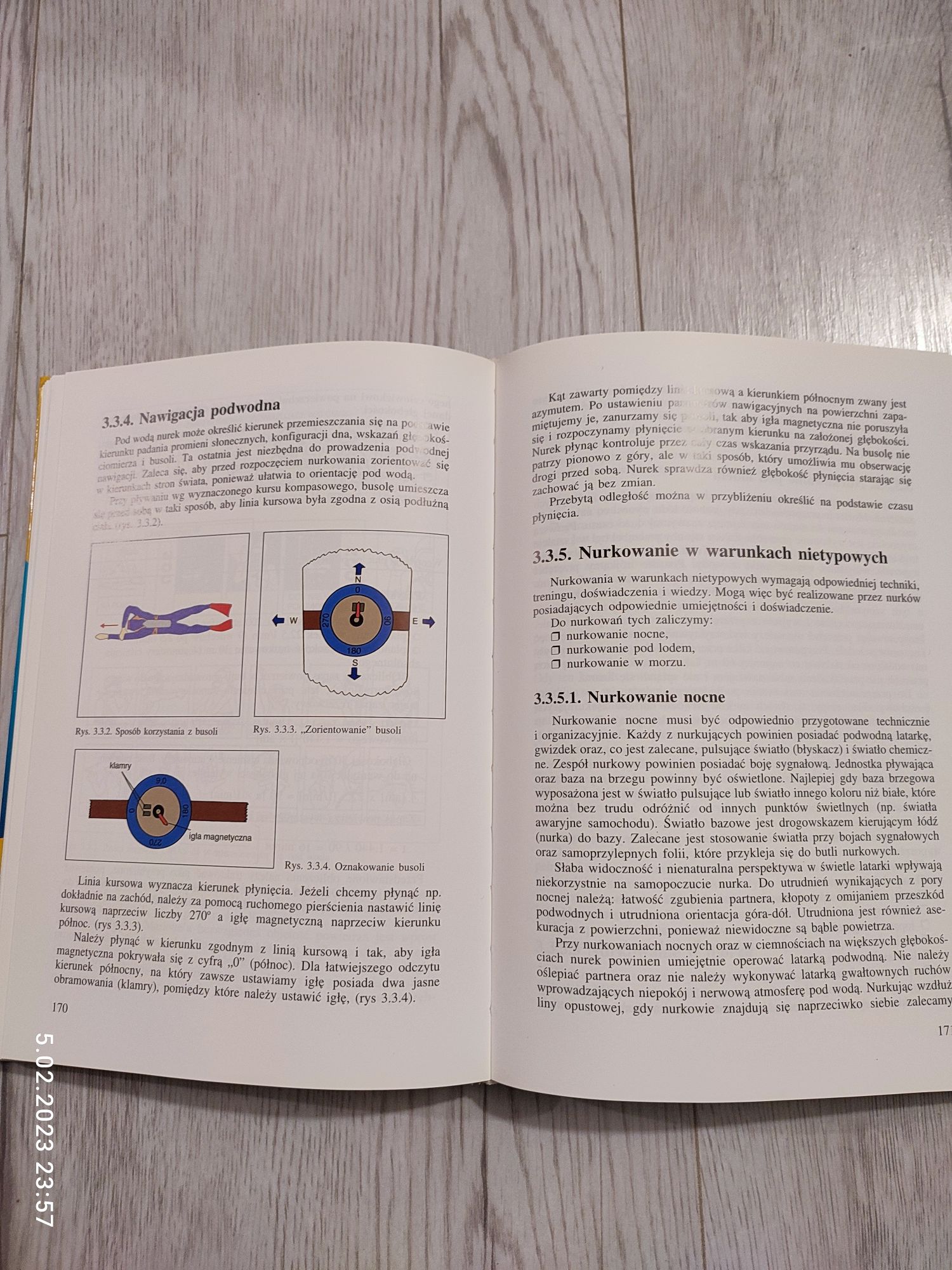 Nurkowanie Macke, Kuszewski, Zieleniec wydanie V podręcznik nurkowy