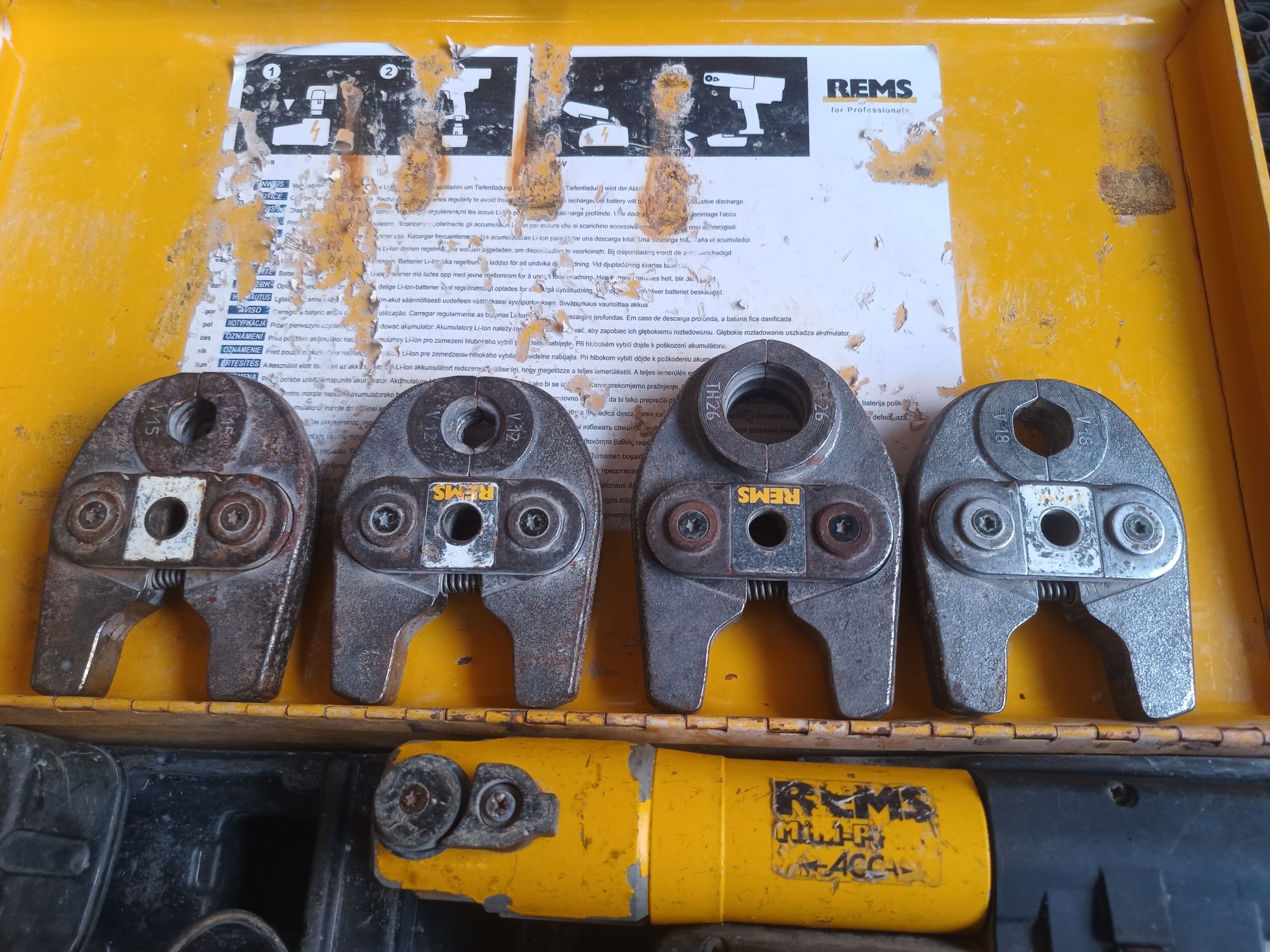 Rems mini press acc
