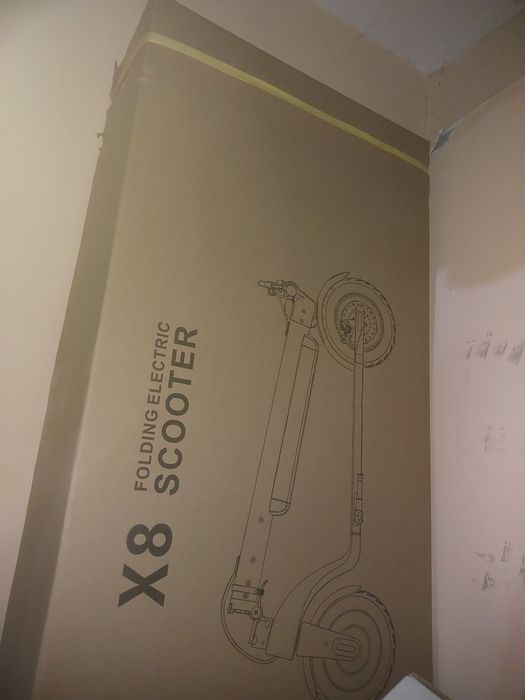 Електросамокат Mega Drive X8F10G Black