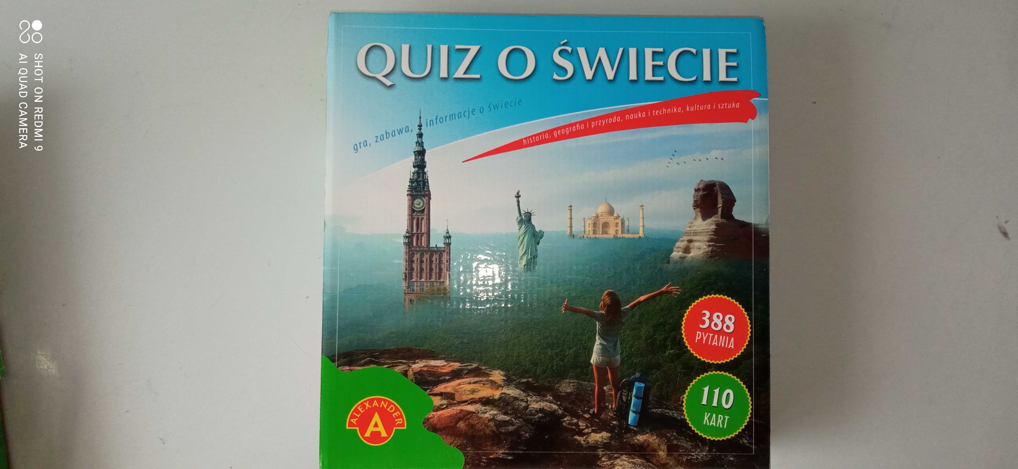 Gra Quiz o świecie (nowa, tylko rozpakowana)