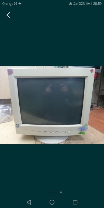 Monitor CRT lite-on retro pc