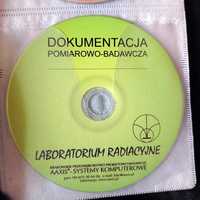 LABORATORIUM RADIACYJNE: dokumentacja pomiarowo-badawcza | na PC