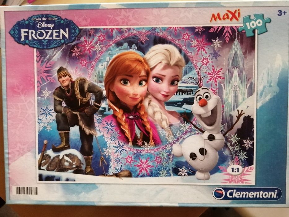 Puzzle 100 peças maxi - Frozen