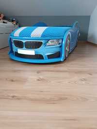 Łóżko dziecięce samochód niebieskie BMW Meblev