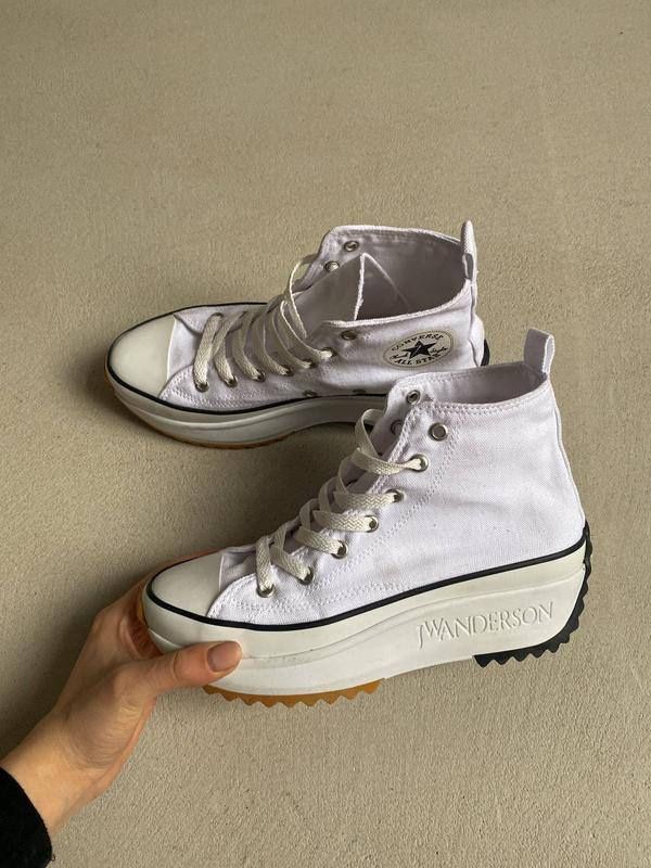 ХІТ СЕЗОНУ! Кеди Convers Run Star White 36 37 38 39 40