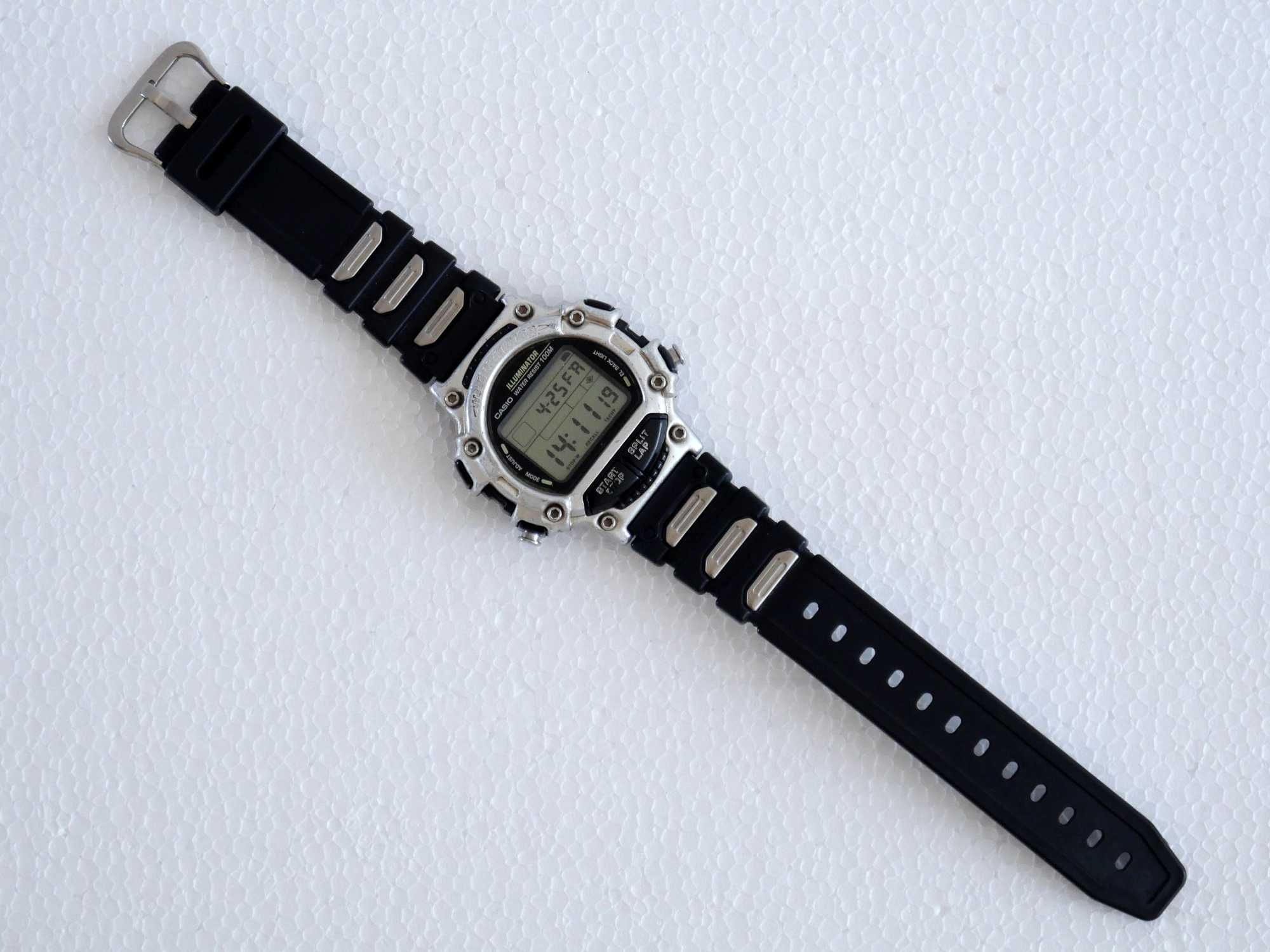 Casio Illuminator 1264 W-782 Relógio Raro Vintage de 1995