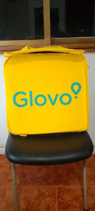 Mochila térmica da Glovo nova