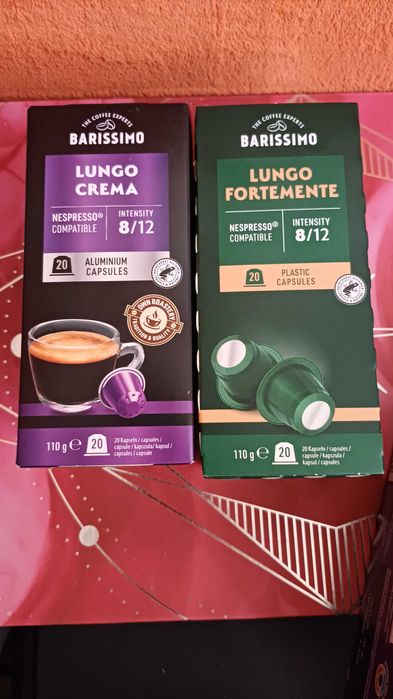 Капсули 20штук BARISSIMO для кавоварок з системою Nespresso
