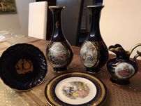 Conjunto de 5 Peças em Limoges