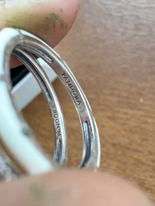 Каблучка Pandora – оригінал, срібло 925