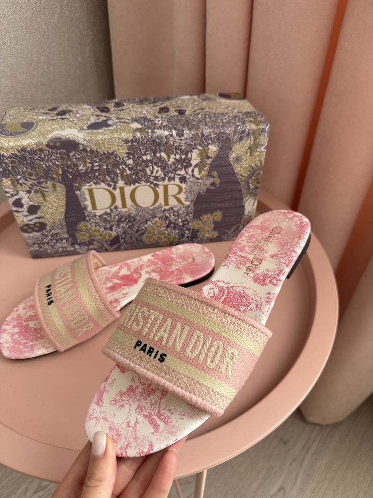 Шльопанці шлепки Dior Hermes