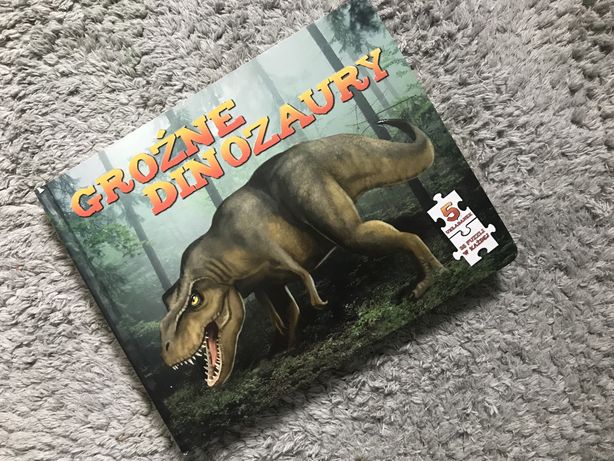 Książka Dinozaury z puzzlami