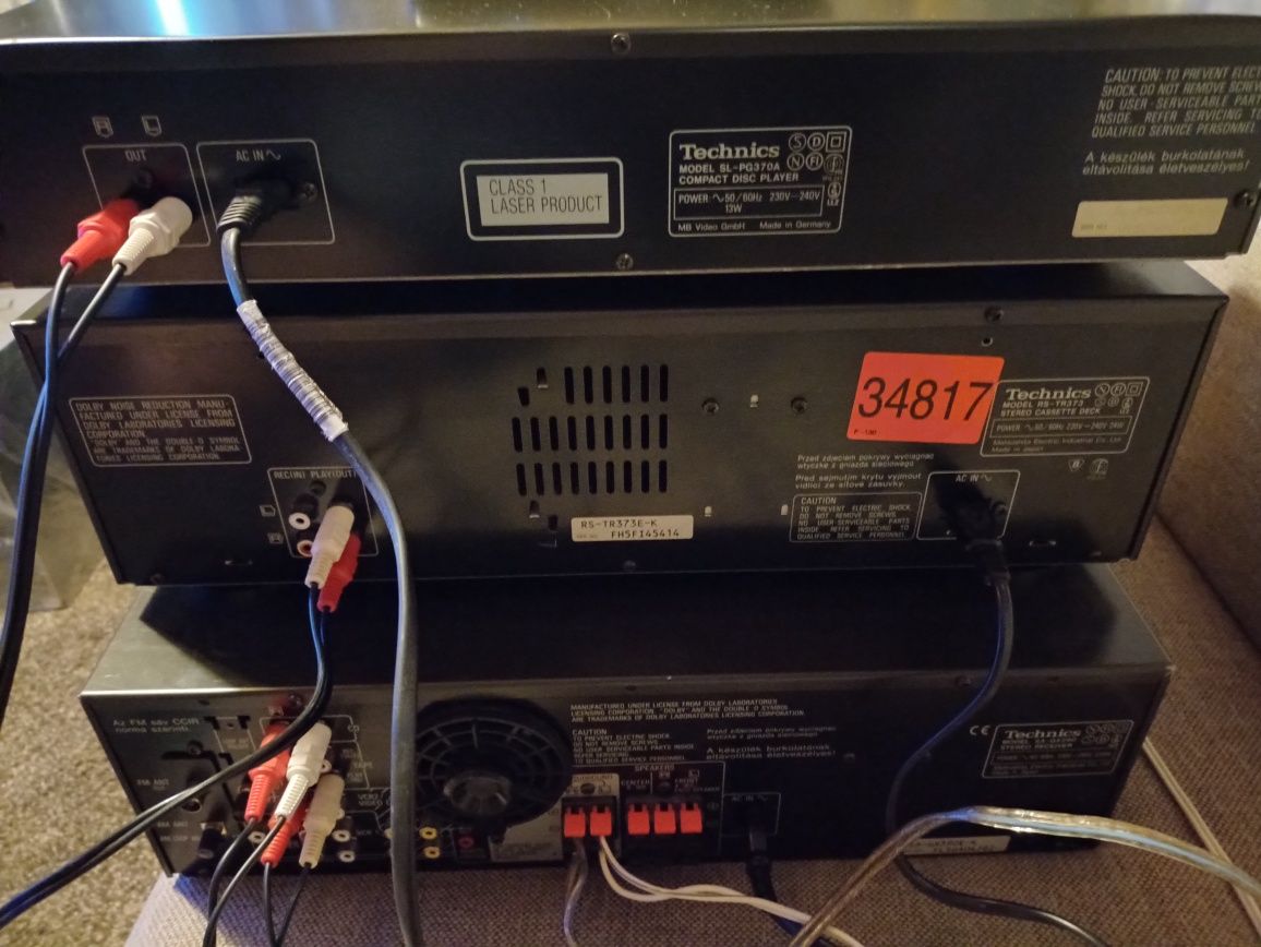 Wieża Technics 3 elementy