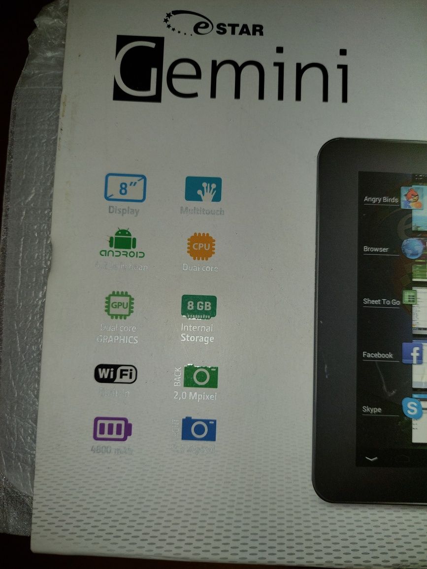 Tablet e star gemini