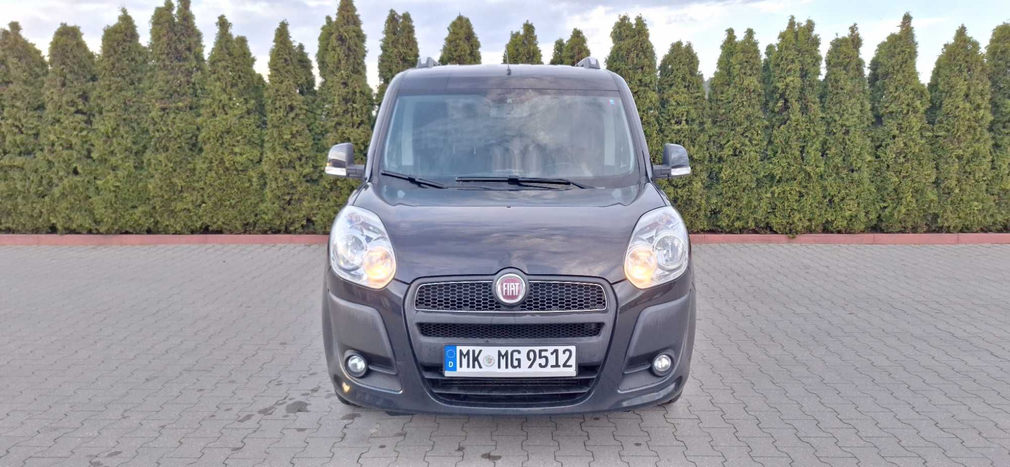 FIAT DOBLO 1.4 benz 120KM 5drzwi#Osobowy#Klima#Alu#Czujniki#Relingi