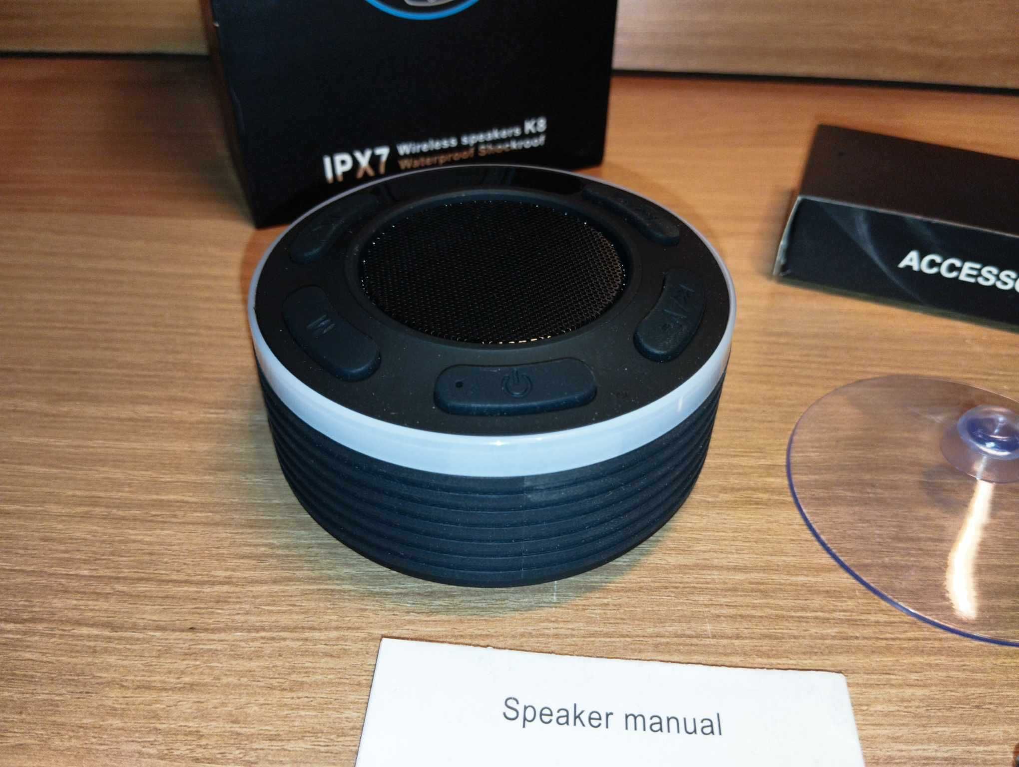 Głośnik Bezprzewodowy K8 Bluetooth 5.1 - Wodoodporny IPX7