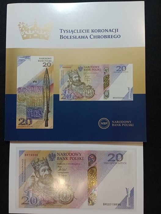 20 zł 2025 rok Tysiąclecie koronacji Bolesława Chrobrego -