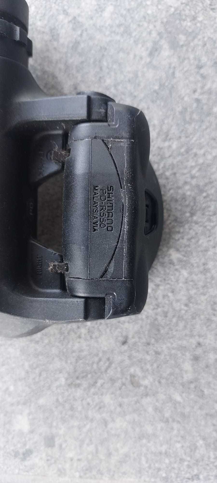 Komplet SPD SL szosowy - Buty Shimano RC1, Pedały R550, Bloki Shimano