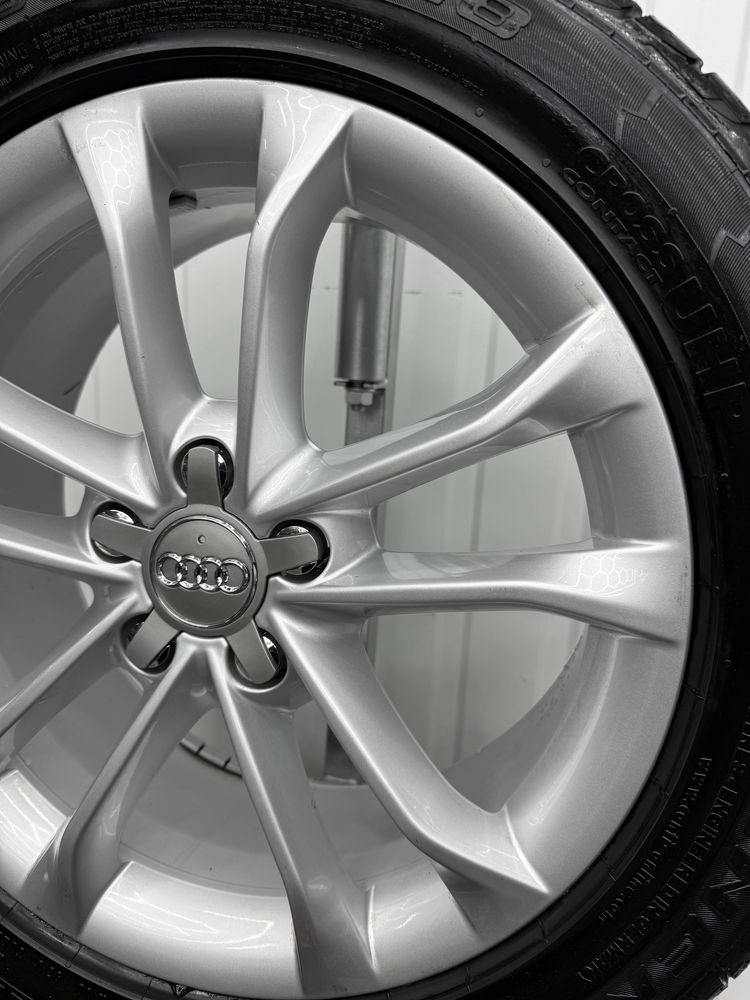 Alufelgi KOMPLET 18 cali 5x112 Audi A3 A4 Q3 A6 VW SKODA SEAT Opony