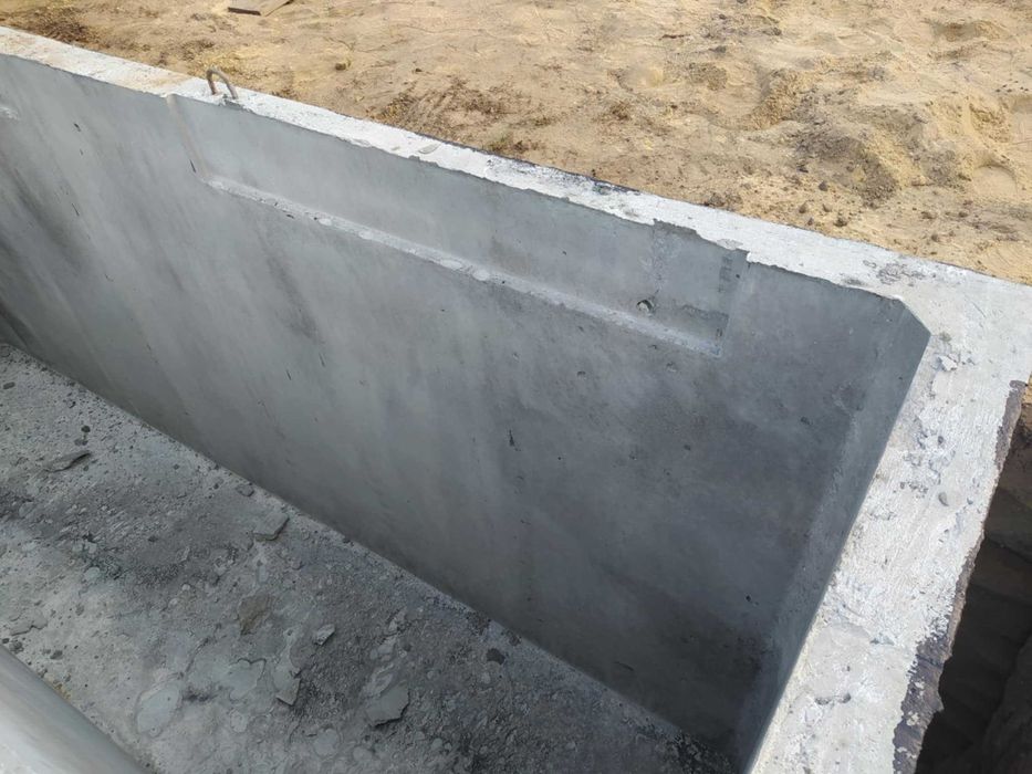 Kanał Samochodowy Betonowy Warsztatowy Szambo Betonowe